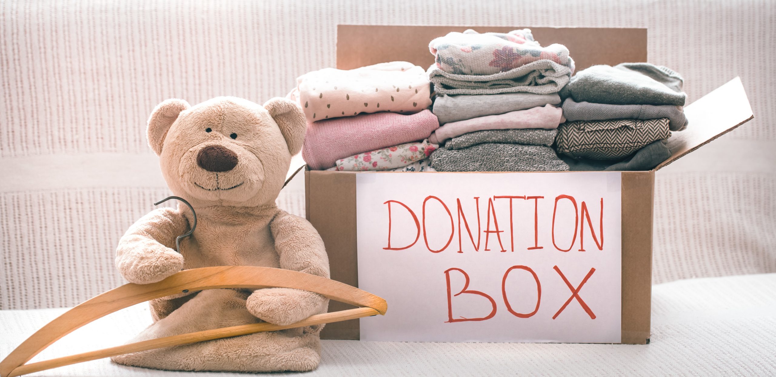 Box With Clothes For Charity Saint box-with-clothes-for-charity-saint